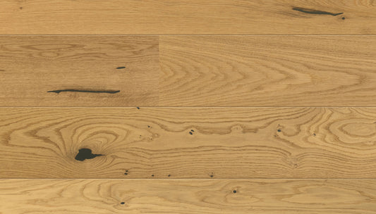 1 juostos ąžuolo parketlentės „Rustic Dark Filler“ Extra Matt Lacquered Gloss 5% – #11228