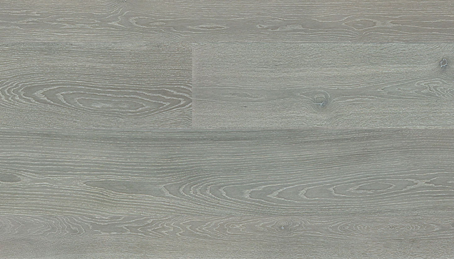 1 juostos ąžuolo parketlentės „BC Dusky Grey“ White Pores Extra Matt Lacquered Gloss 5% – #11296