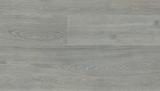 1 juostos ąžuolo parketlentės „BC Dusky Grey“ White Pores Extra Matt Lacquered Gloss 5% – #11296