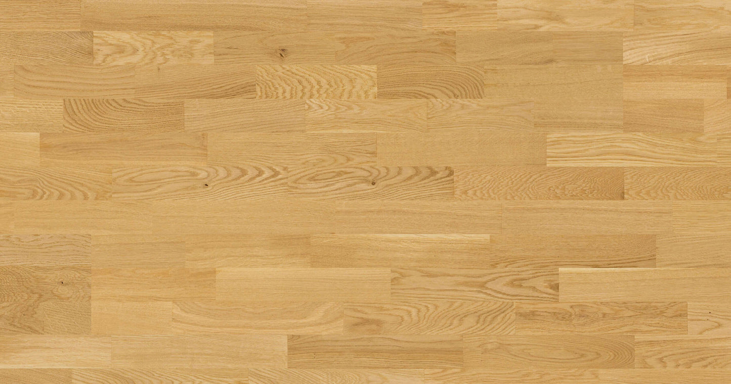3 juostų ąžuolo parketlentės „Village“ Matt Lacquered Gloss 15–20% – #13081