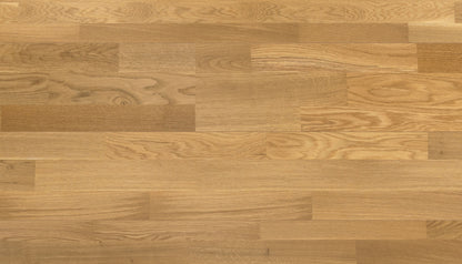 3 juostų ąžuolo parketlentės „Classic“ Extra Matt Lacquered Gloss 5–11% – #13291