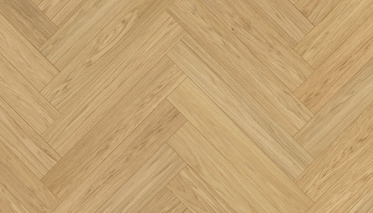 „Herringbone“ rašto ąžuolo parketlentės „Nova Eco Elite Pure Line“ Extra Matt Lacquered Gloss 5% – #14502
