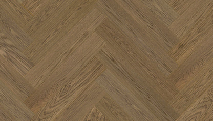 „Herringbone“ rašto ąžuolo parketlentės „Nova Eco Elite Stavanger“ Extra Matt Lacquered Gloss 5% – #14504