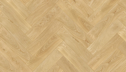 „Herringbone“ rašto ąžuolo parketlentės „AB Pure Line“ Extra Matt Lacquered Gloss 5% – #14514