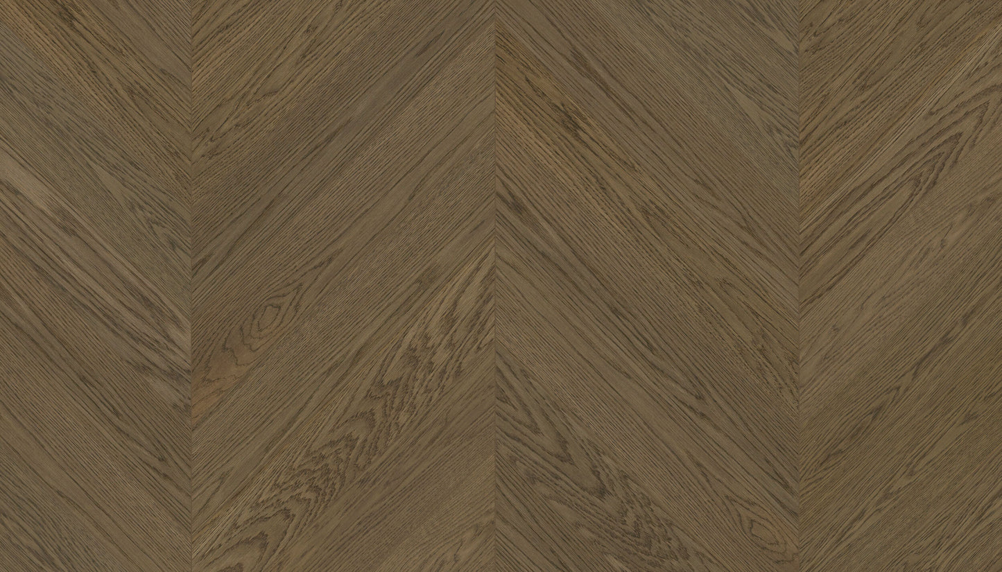 „Chevron“ rašto ąžuolo parketlentės „Nova Eco Elite Stavanger“ Extra Matt Lacquered Gloss 5% – #15504