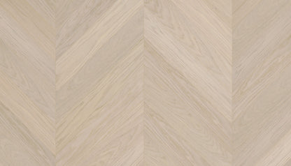 „Chevron“ rašto ąžuolo parketlentės „Nova Eco Elite Pearl“ Extra Matt Lacquered Gloss 5% – #15506
