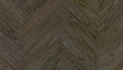„Chevron“ rašto ąžuolo parketlentės „Nova Eco Elite Lava Grey“ UV-Oil Gloss 4–6% – #15509
