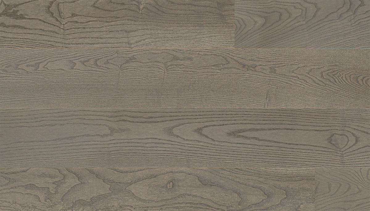 1 juostos uosio parketlentės „Elegant Dusky Grey“ Extra Matt Lacquered Gloss 5% – #21076