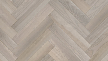 „Herringbone“ rašto uosio parketlentės „Elegant Sandstone Original“ Extra Matt Lacquered Gloss 5% – #24023