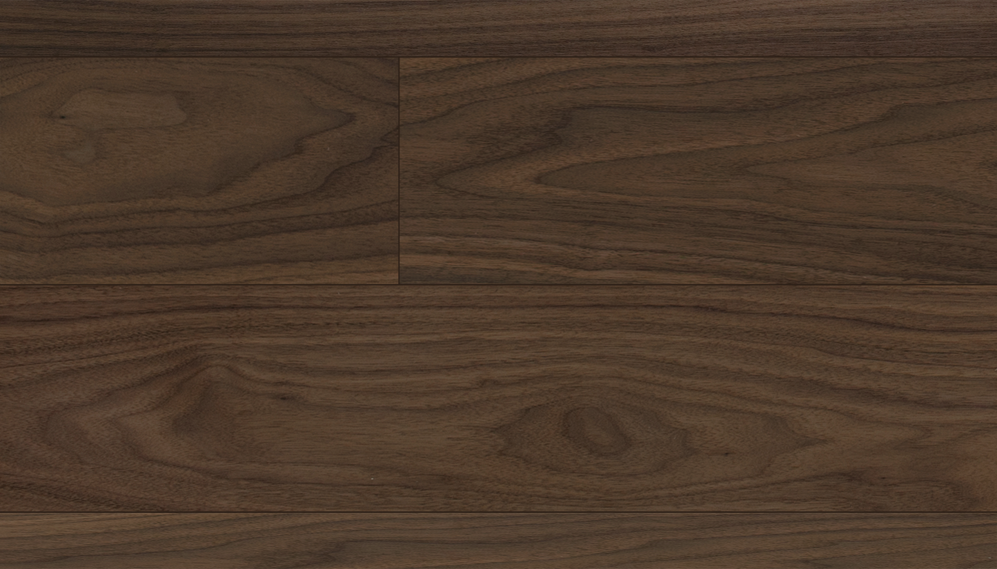 1 juostos riešutmedžio parketlentės „City“ Extra Matt Lacquered Gloss 5% – #31014