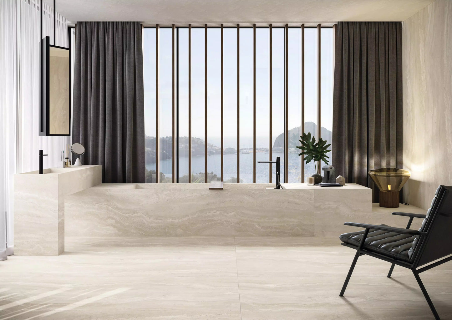 Authentic Luxe Pearl Travertine Silk 60x120 781137